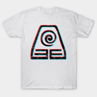 Avatar the Last Airbender Earth Kingdom Symbol 3D T-Shirt